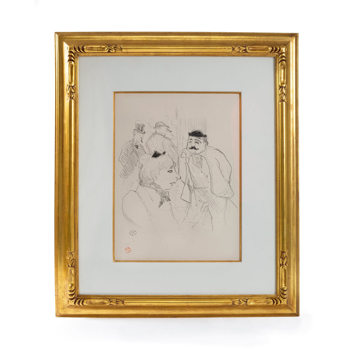 Henri de Toulouse-Lautrec "La Tige, Moulin Rouge" Lithograph
