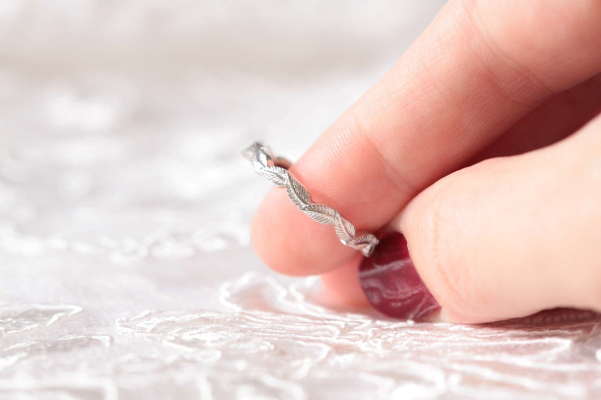 Eternity Leaf Wedding Ring