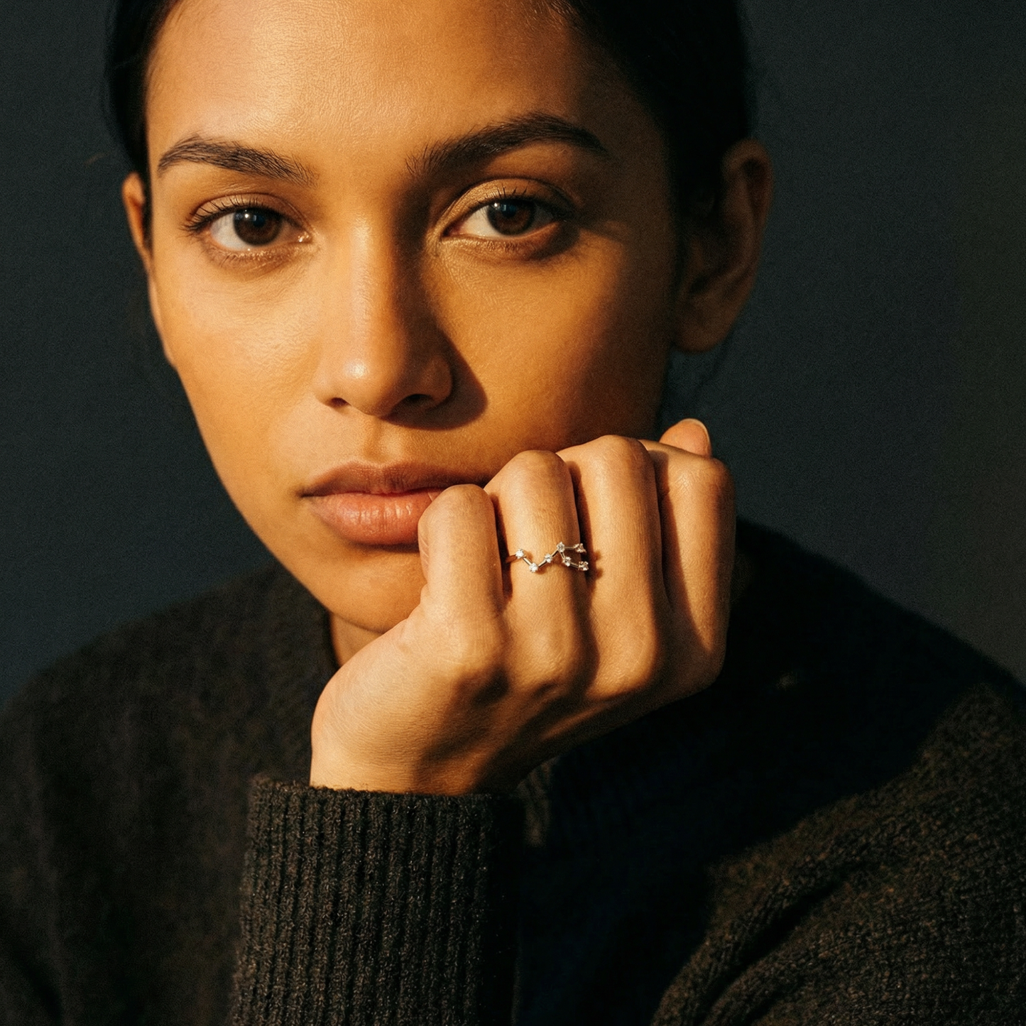 The Constellation Ring | Leo | Natural Diamond