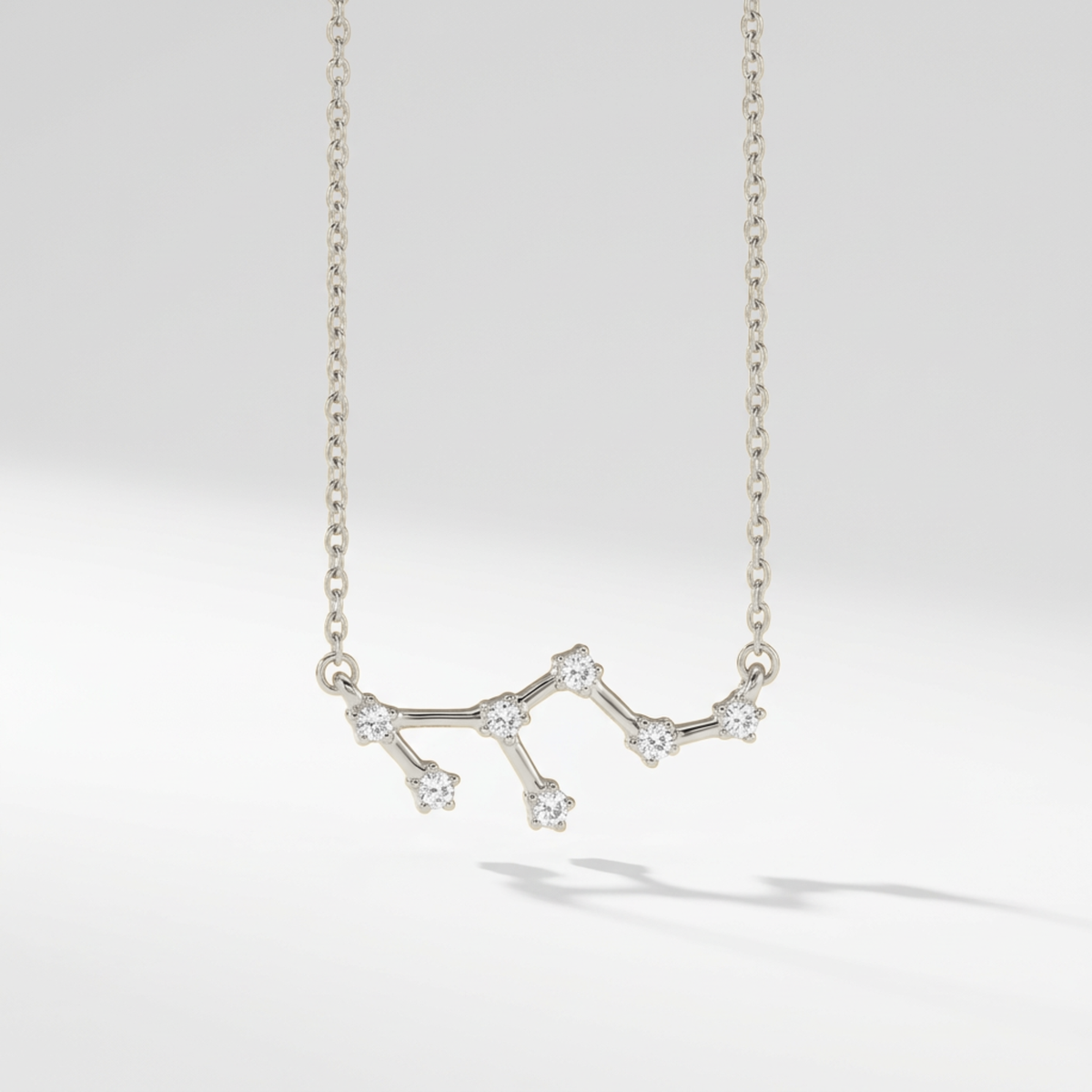 The Constellation Necklace | Leo | Natural Diamond