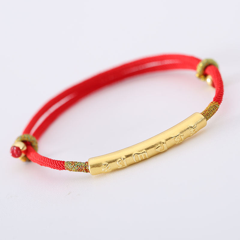 Tibetan Buddhist Lucky Bracelet Red String Bracelet
