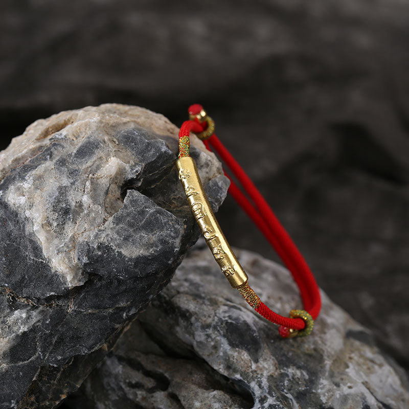 Tibetan Buddhist Lucky Bracelet Red String Bracelet