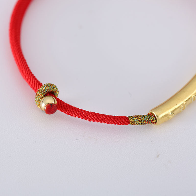 Tibetan Buddhist Lucky Bracelet Red String Bracelet