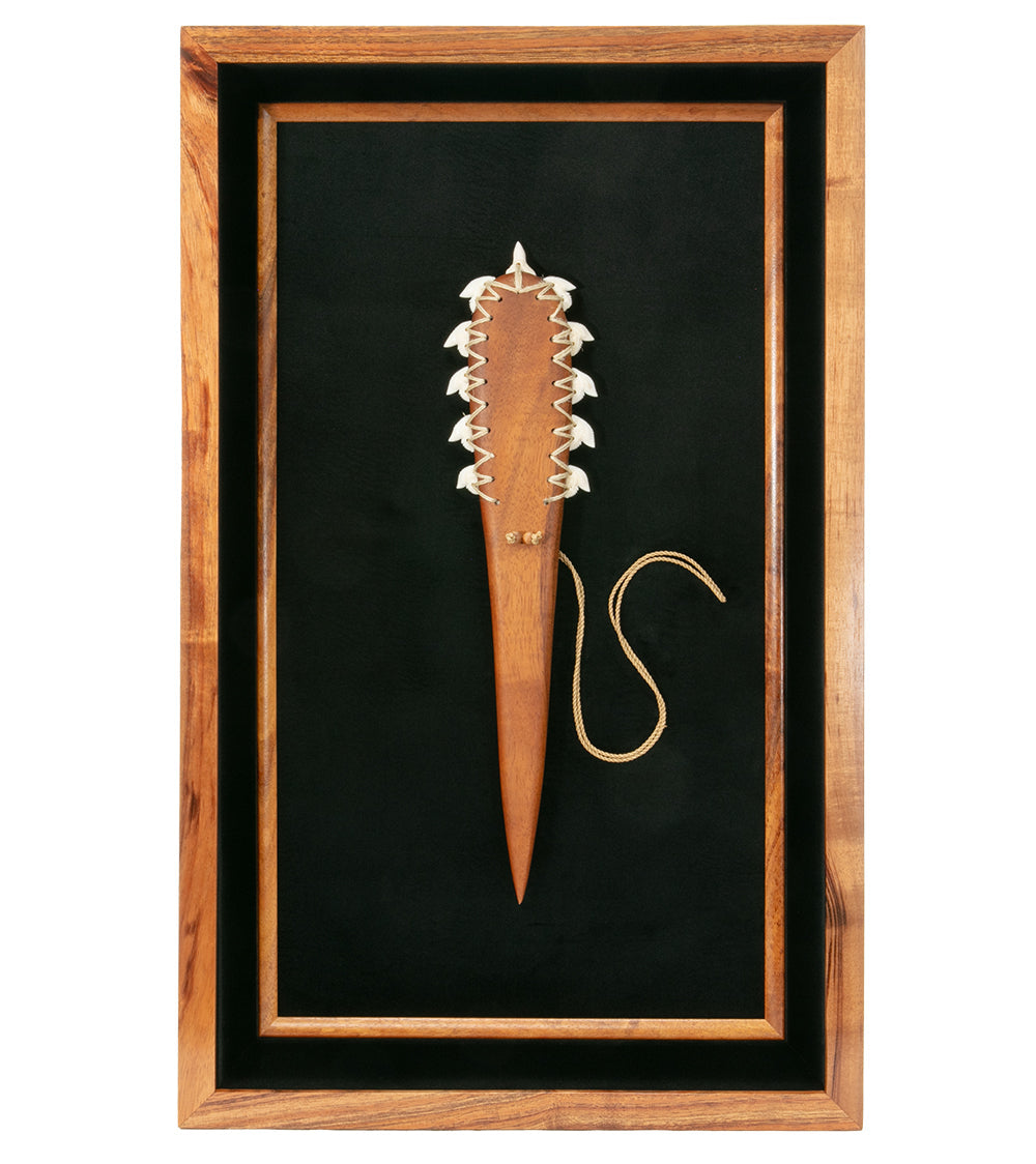 Hawaiian Weapon "Leiomano with 11 Teeth" by Manny Mattos