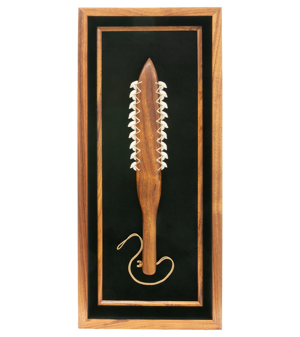 Hawaiian Weapon "Leiomano with 18 Teeth" by Manny Mattos