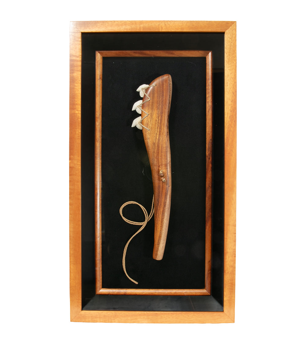 Hawaiian Weapon "Pahi with 3 Teeth" by Manny Mattos