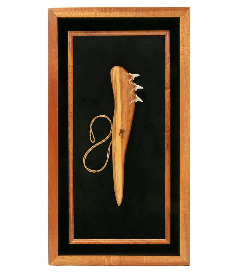 Hawaiian Weapon "Pahi with 3 Teeth" by Manny Mattos