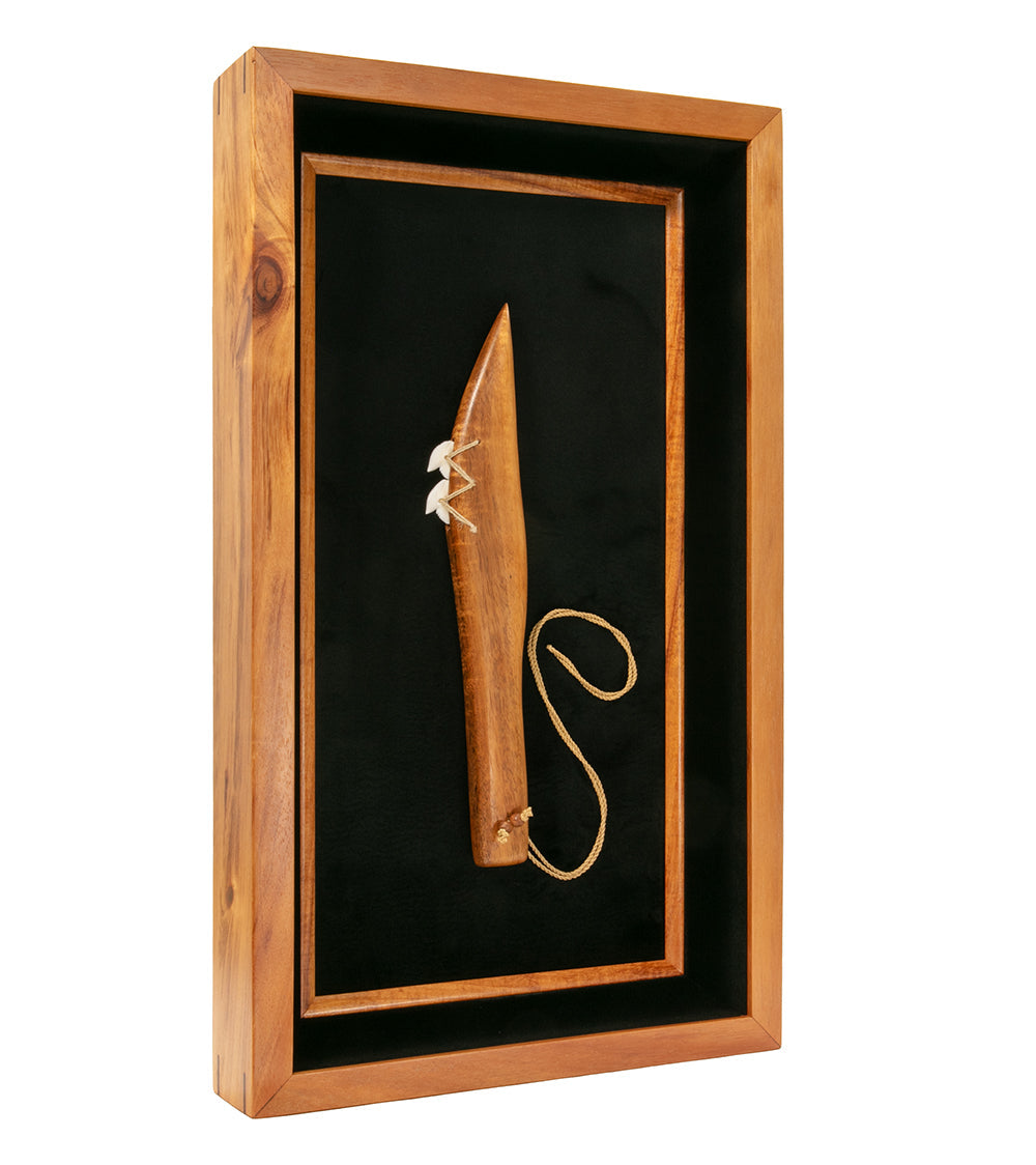 Hawaiian Weapon "Pahi with 2 Teeth" by Manny Mattos