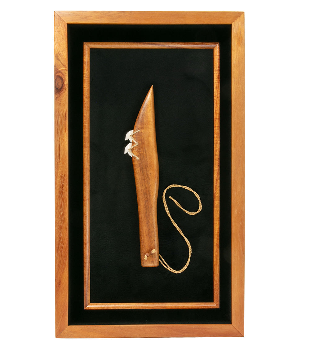 Hawaiian Weapon "Pahi with 2 Teeth" by Manny Mattos