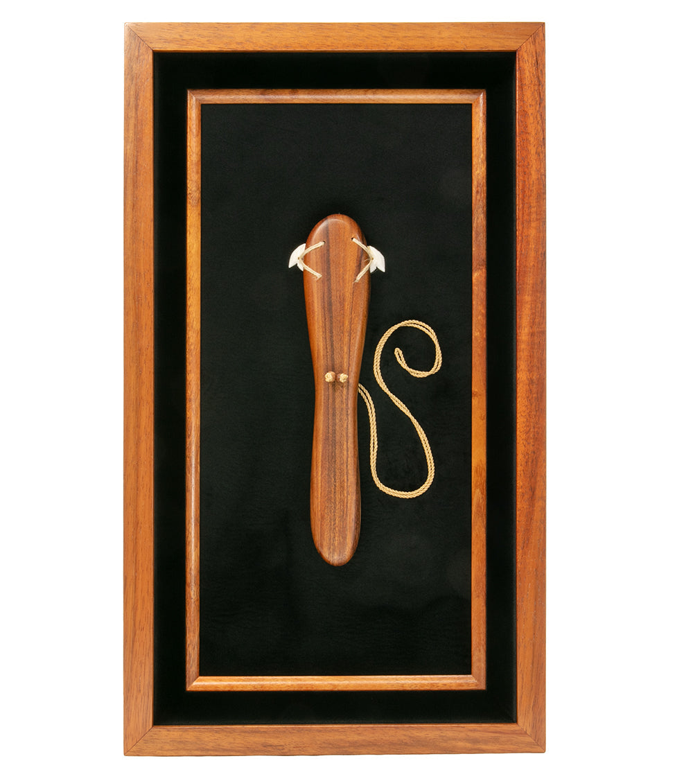 Hawaiian Weapon "Pahi with 2 Teeth" by Manny Mattos