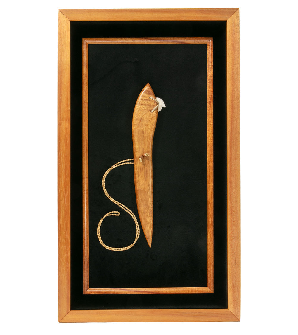 Hawaiian Weapon "Pahi with 1 Tooth" by Manny Mattos