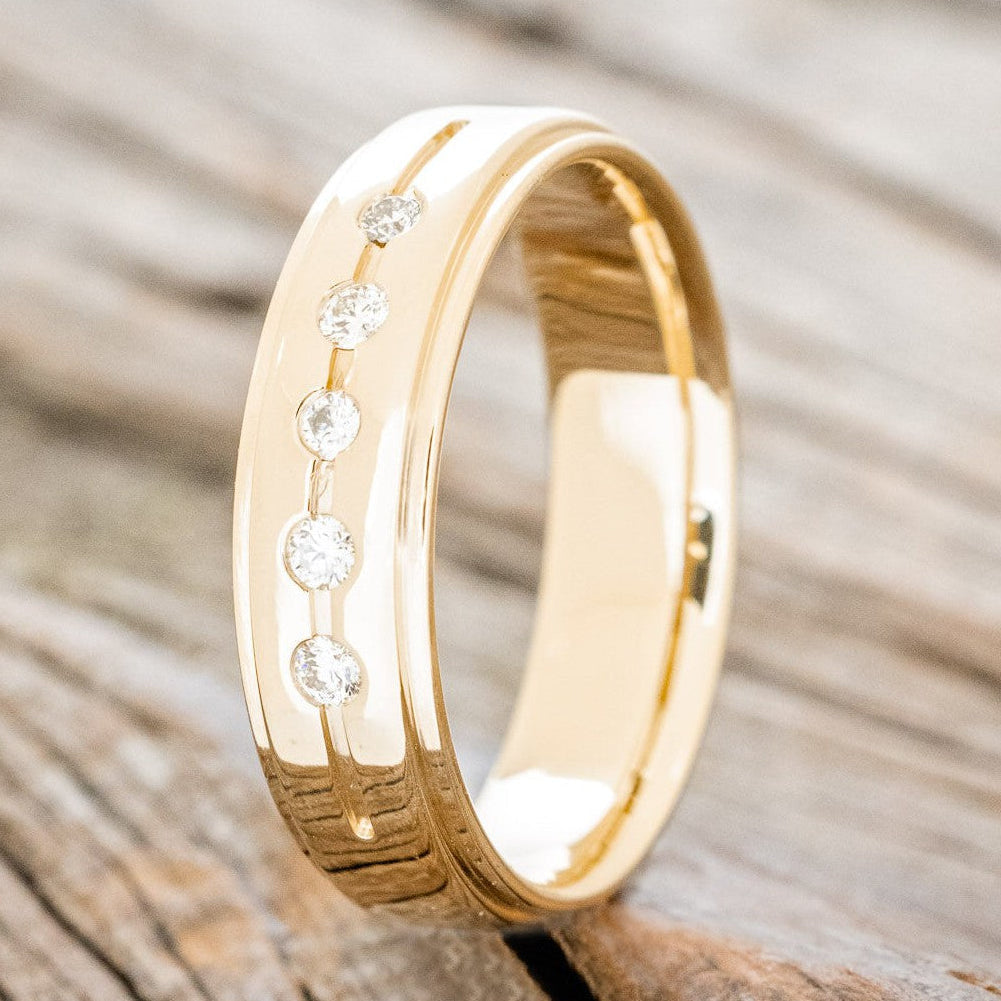 "Winslow" - Engagement Ring With Diamond Accents