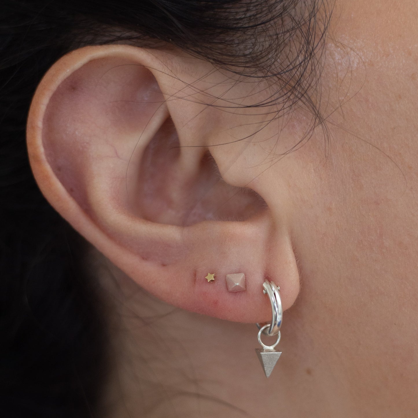 Petite Spike Stud Earrings / Ready to ship