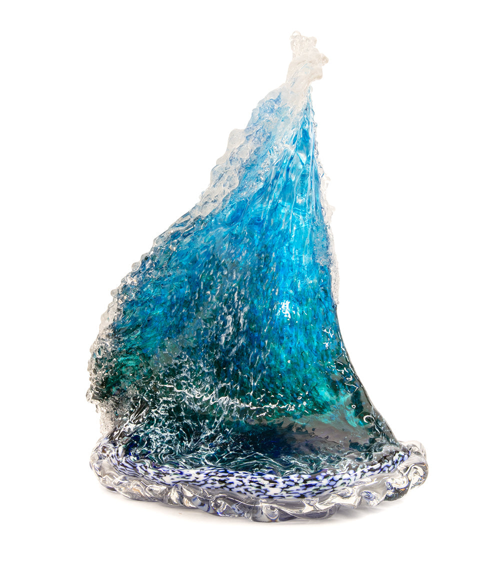 Glass Wave "Kalapana Kai Sidewave - W459" by Daniel Moe