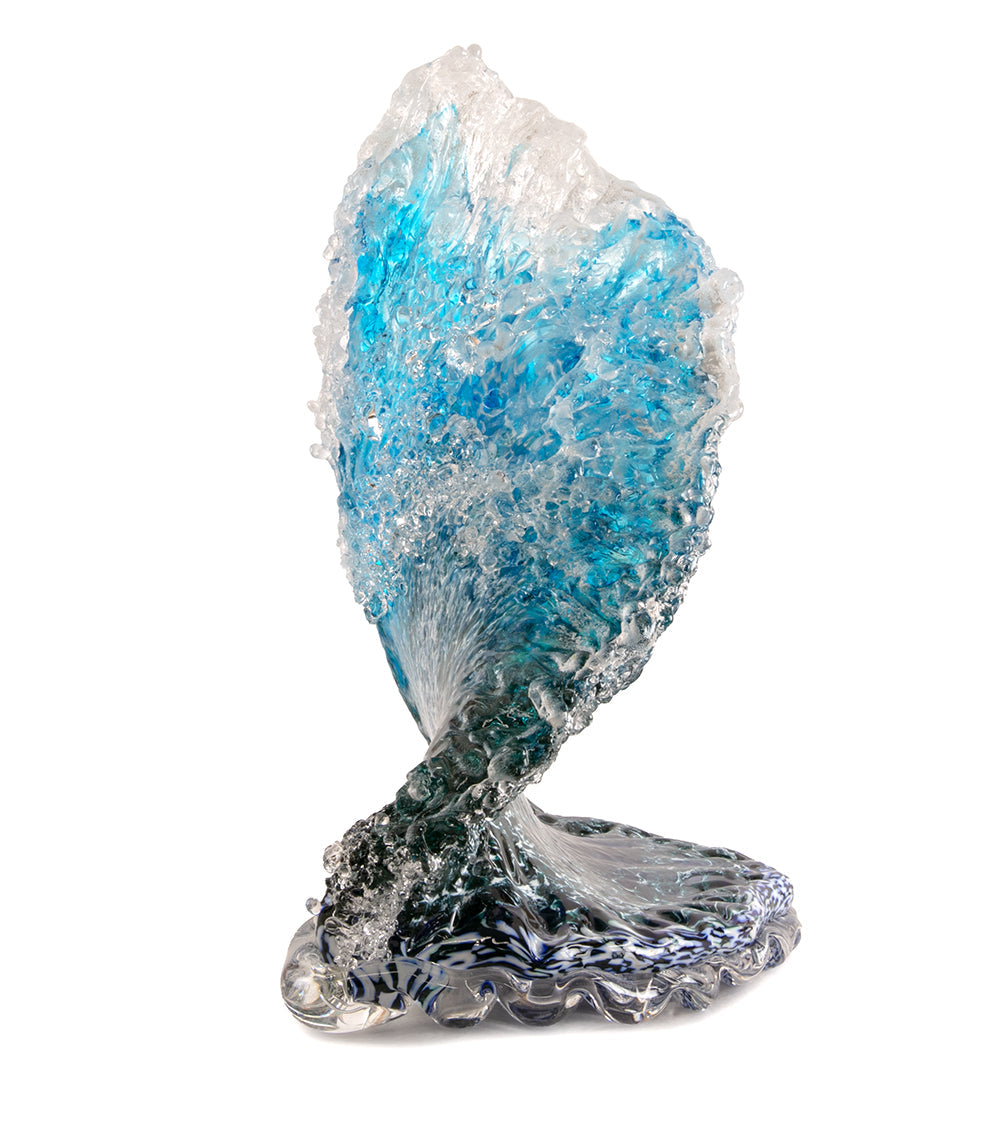 Glass Wave "Kalapana Kai Sidewave - W459" by Daniel Moe