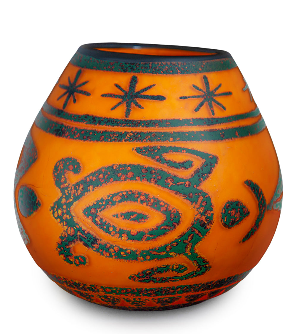 Glass Vessel "Lanikai Guides - HH-15" by Daniel Moe
