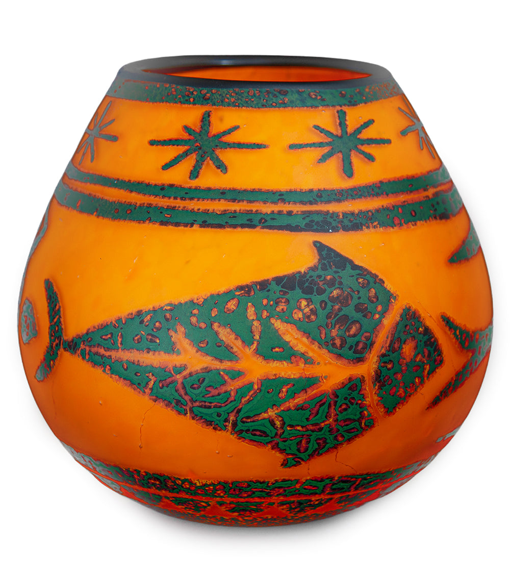 Glass Vessel "Lanikai Guides - HH-15" by Daniel Moe