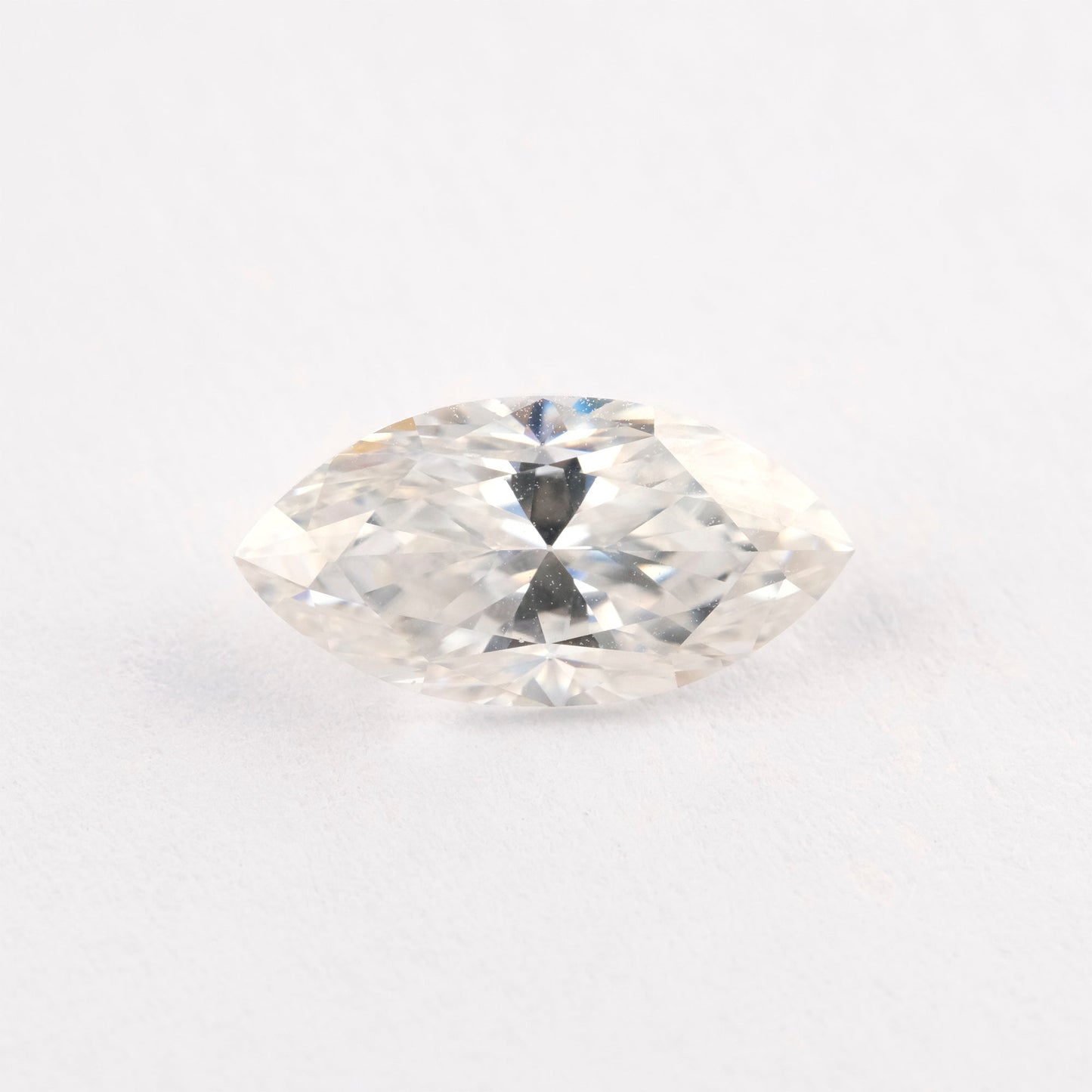 Double Cut Marquise Moissanite