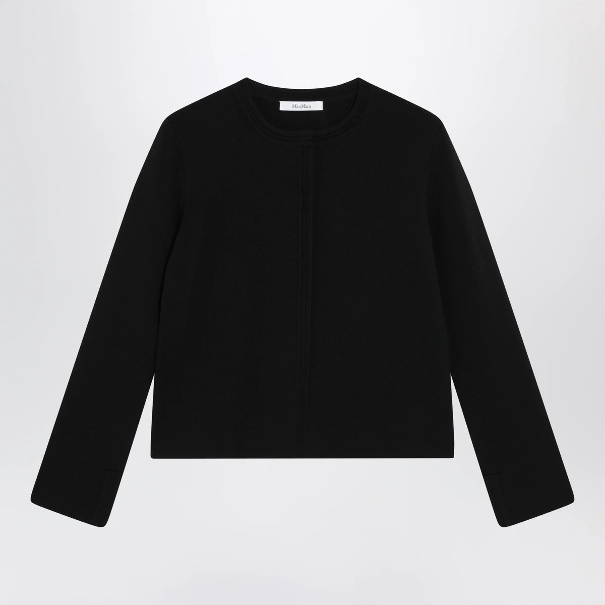 Max Mara - Black viscose-blend cardigan