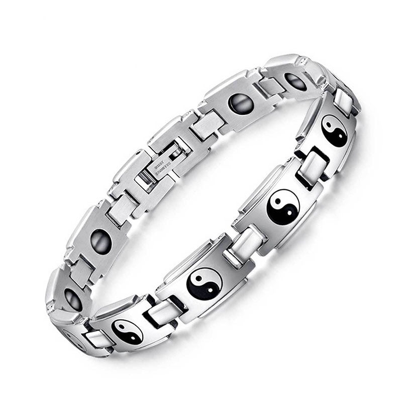 Yin Yang Bracelet Germanium Titanium