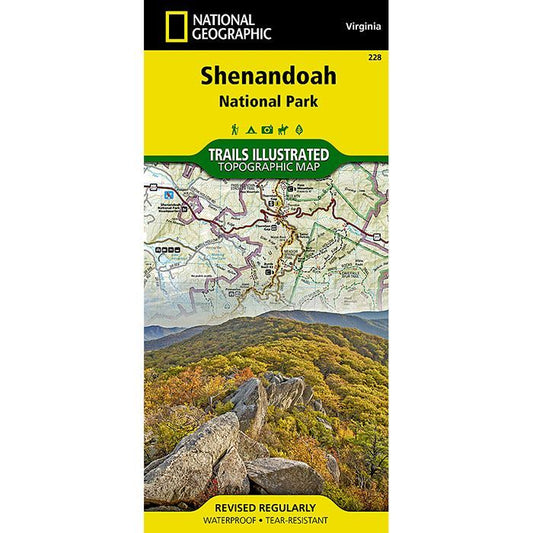 National Geographic Trail Maps: Shenandoah National Park