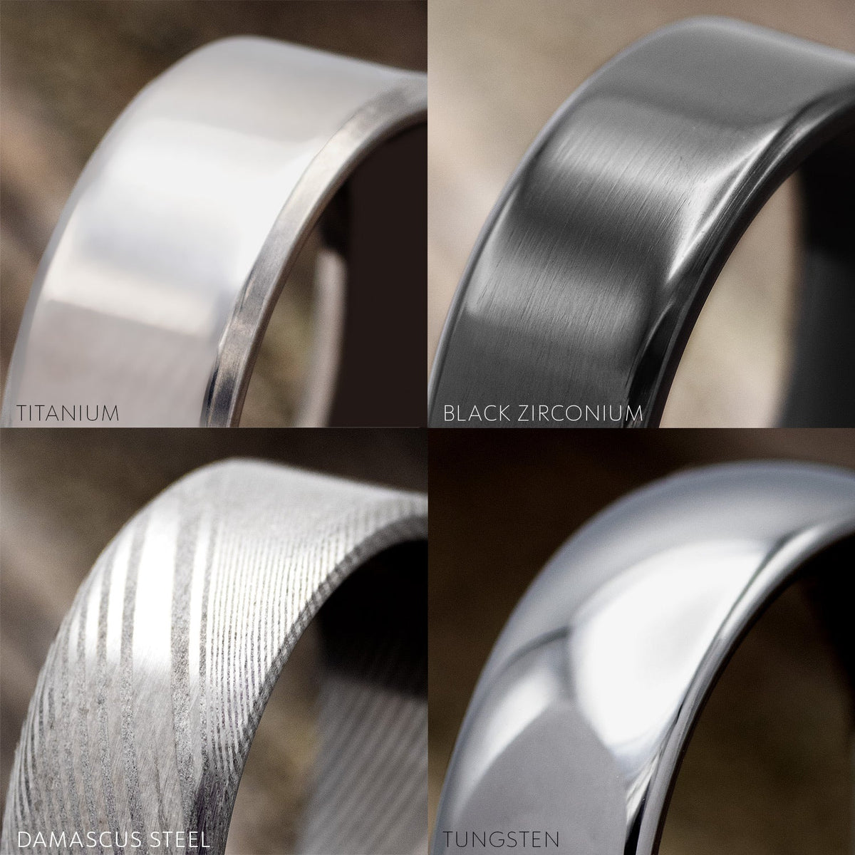 "Golden" - Redwood & 14K Gold Inlay Wedding Band