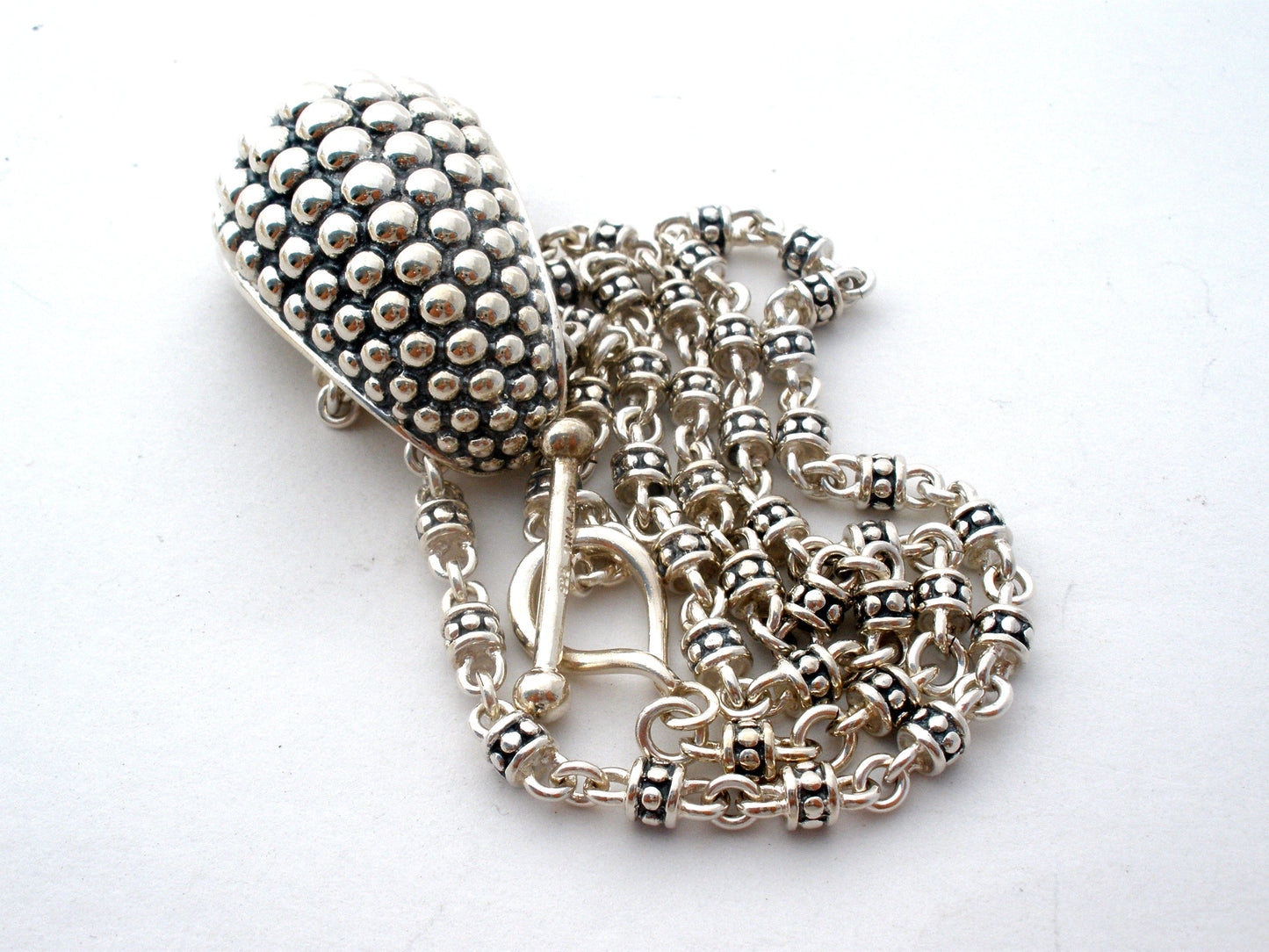 Michael Dawkins Pendant Necklace 18" Sterling Silver