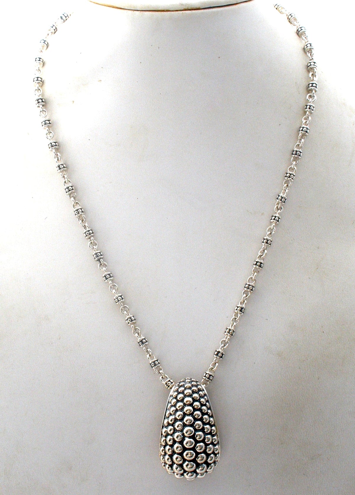Michael Dawkins Pendant Necklace 18" Sterling Silver