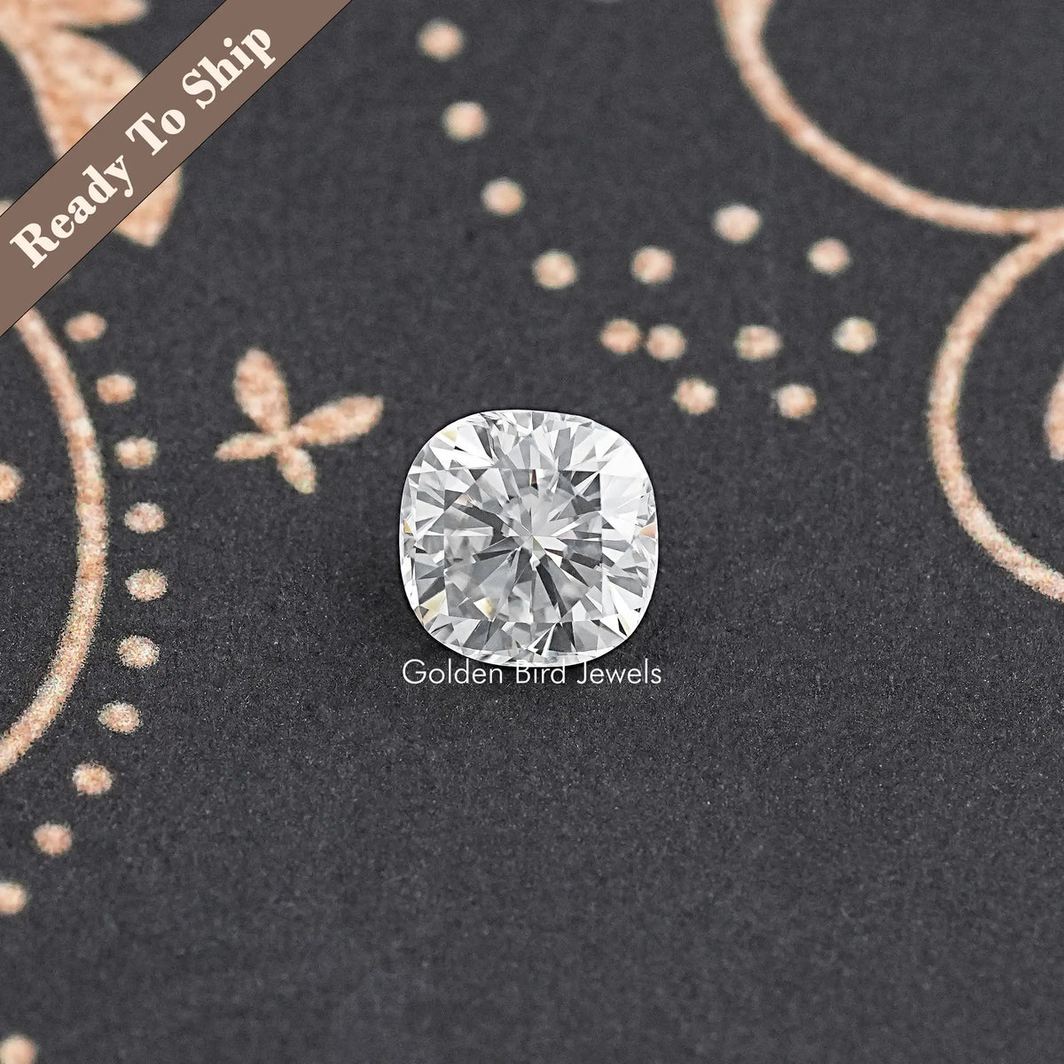 3.20 CT Cushion Moissanite Loose Stone