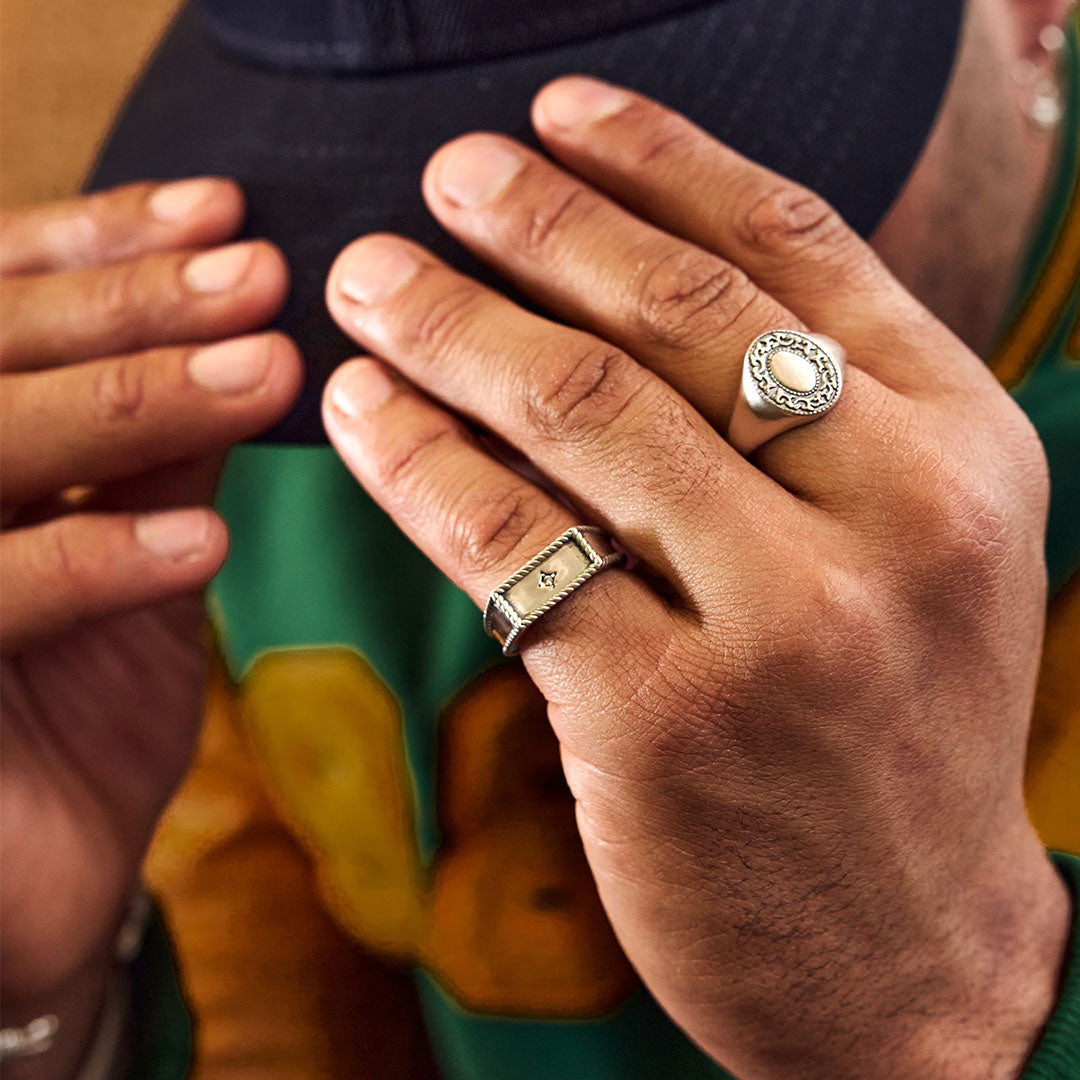 Silver Moonlight Ring
