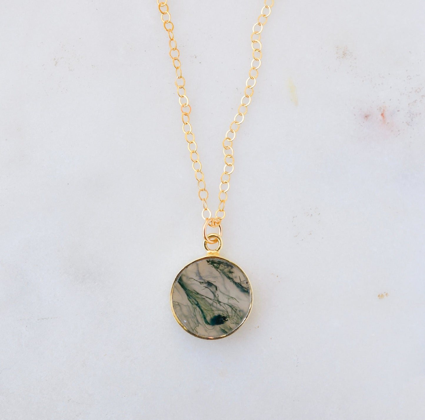 Forest Moss Necklace