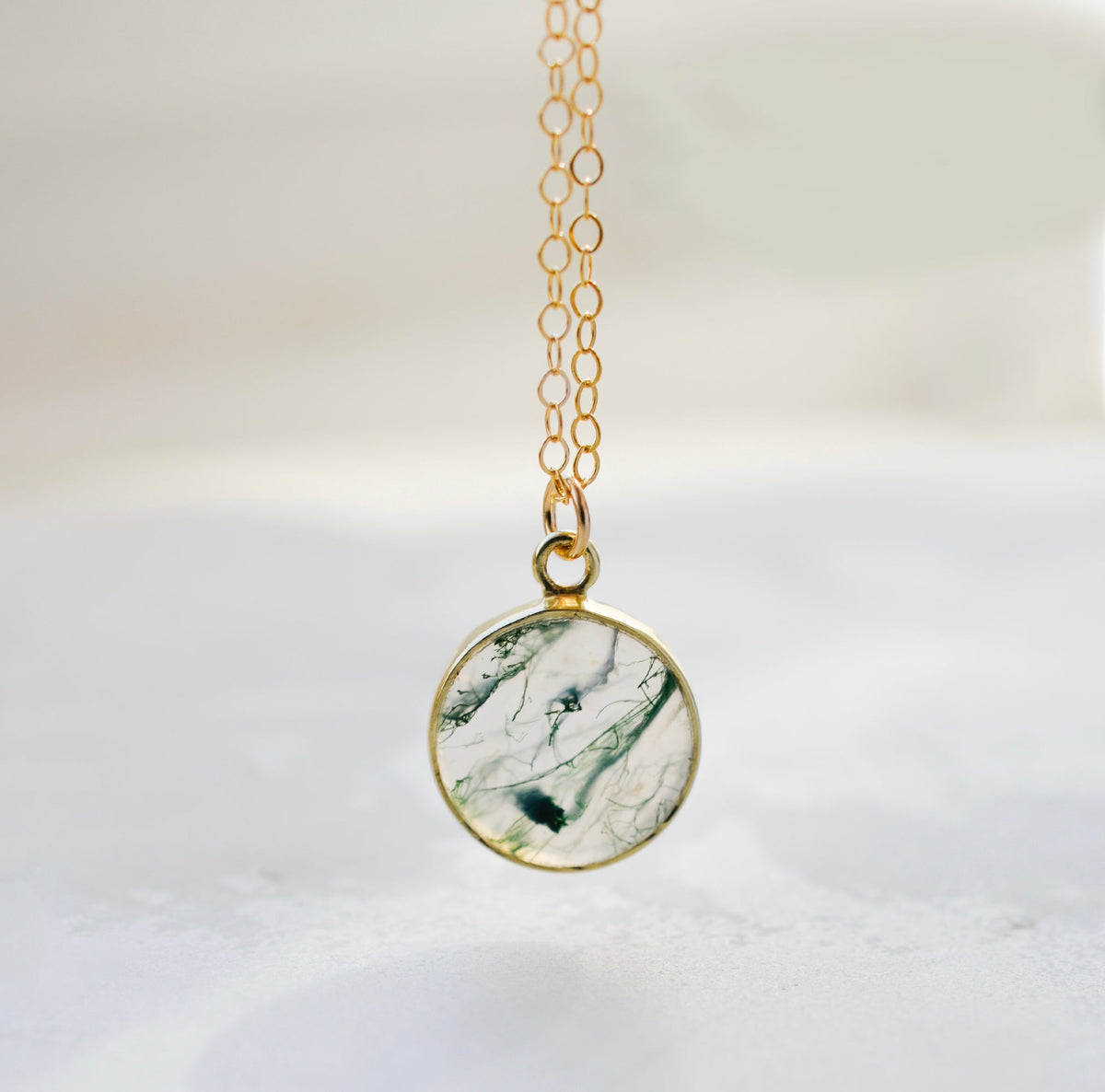 Forest Moss Necklace