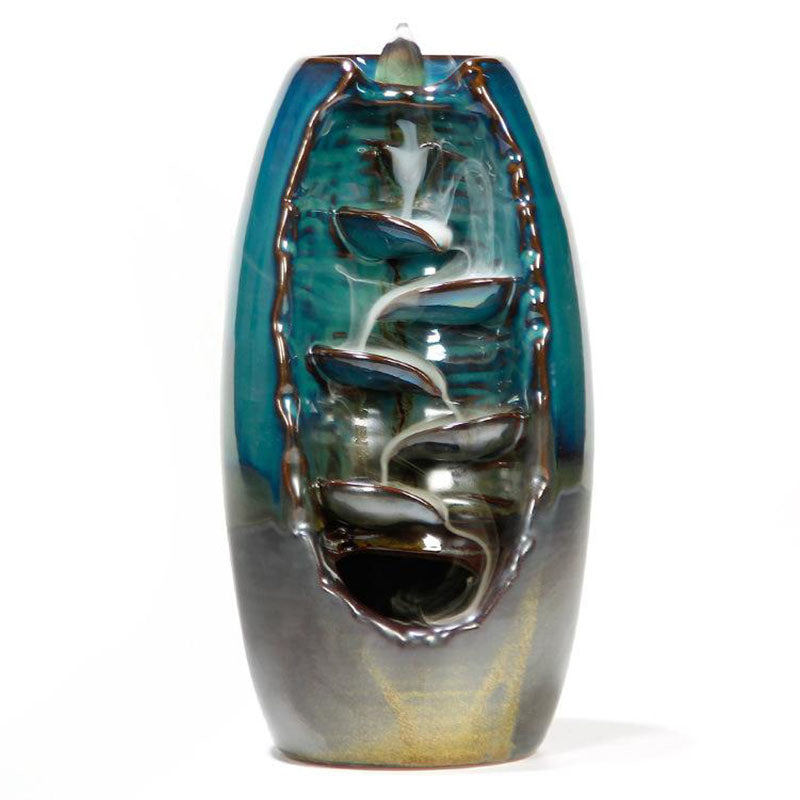 Waterfall Incense Burner for Relaxation and Cleansing