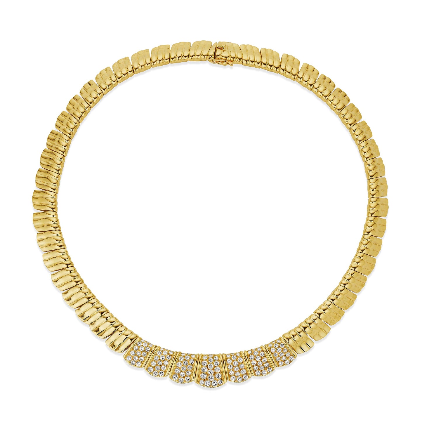 Van Cleef & Arpels Paris 18K Gold and Diamond Necklace
