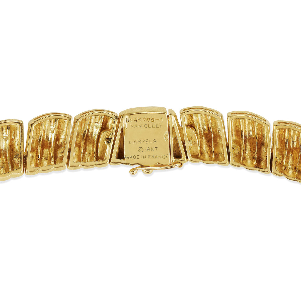 Van Cleef & Arpels Paris 18K Gold and Diamond Necklace