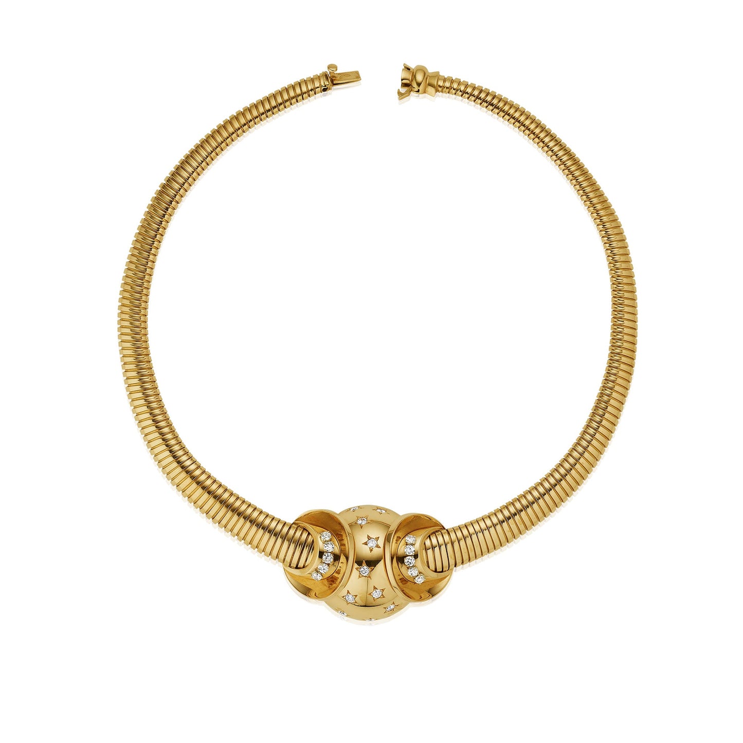 French Retro Tubogas Necklace