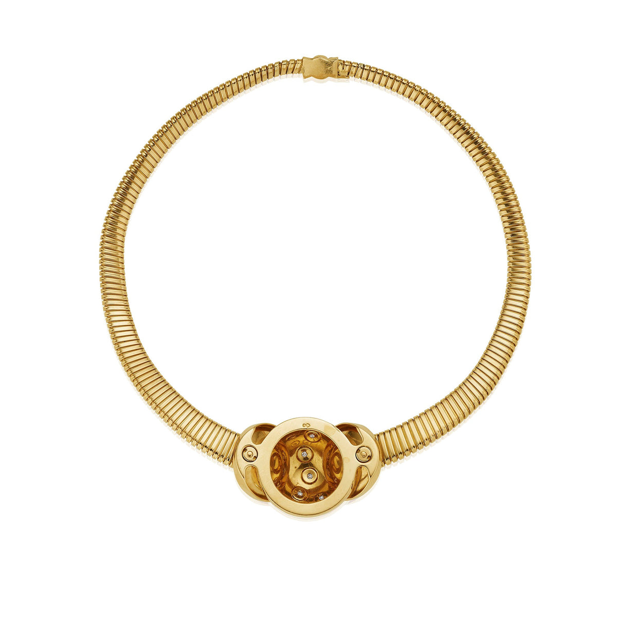 French Retro Tubogas Necklace