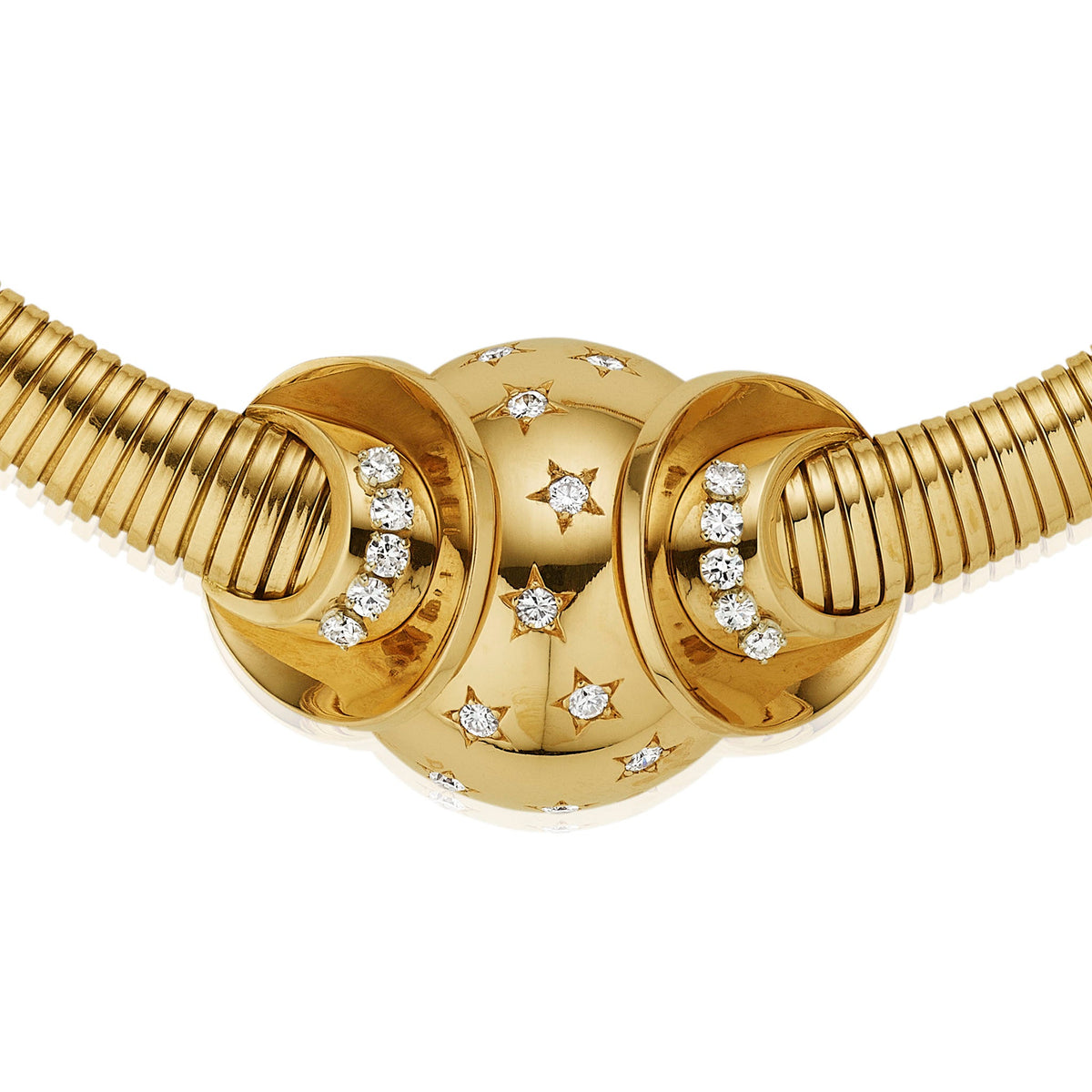 French Retro Tubogas Necklace