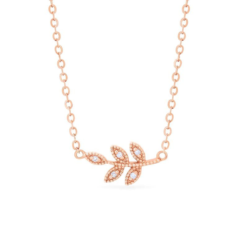 [Viridis] Petite Leaf Necklace