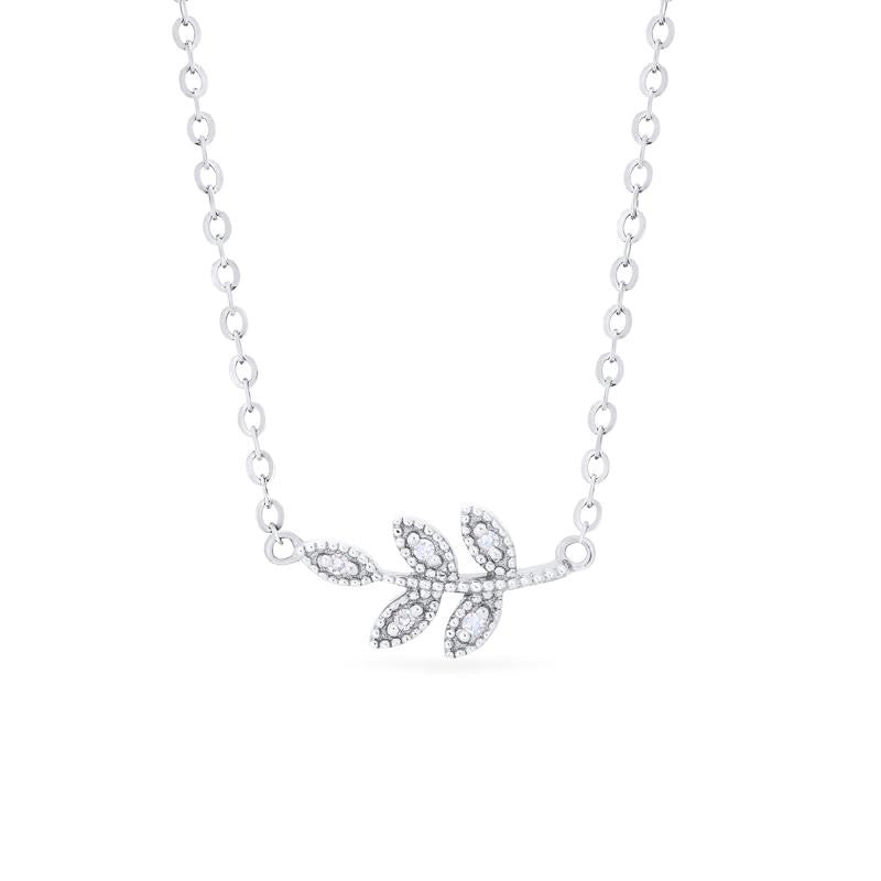 [Viridis] Petite Leaf Necklace