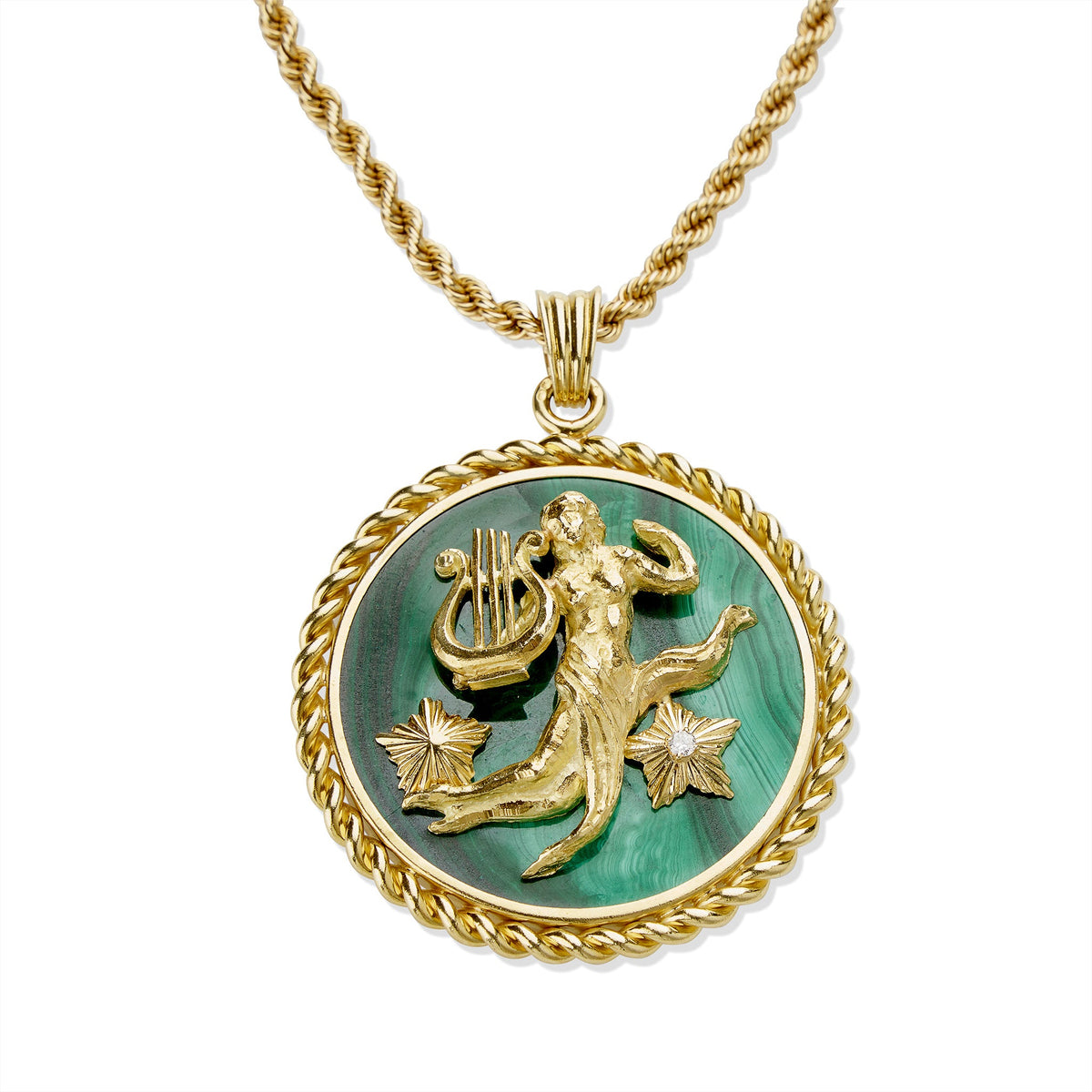 Van Cleef & Arpels Paris Virgo Zodiac Pendant