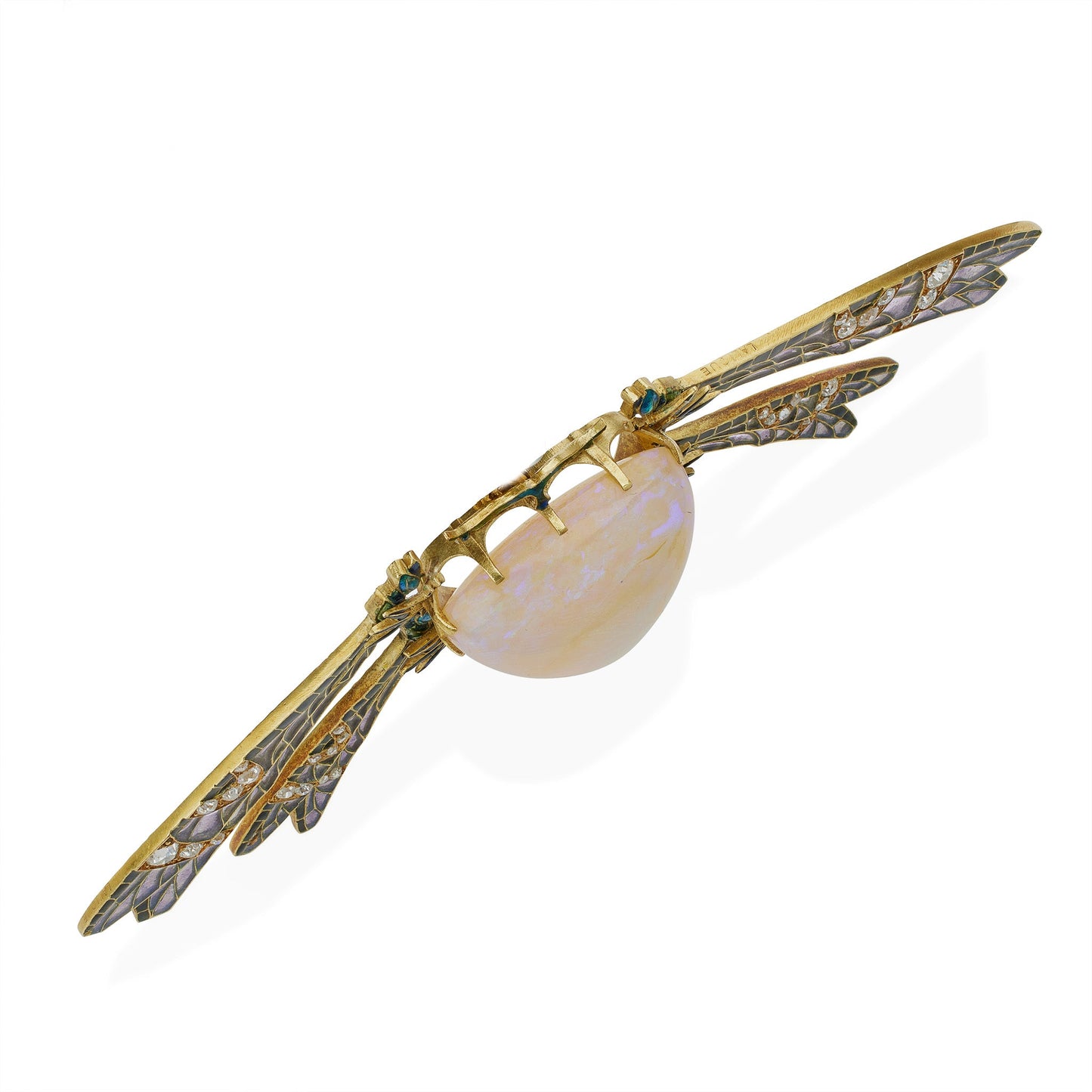 René Lalique "Damselflies" Pendant