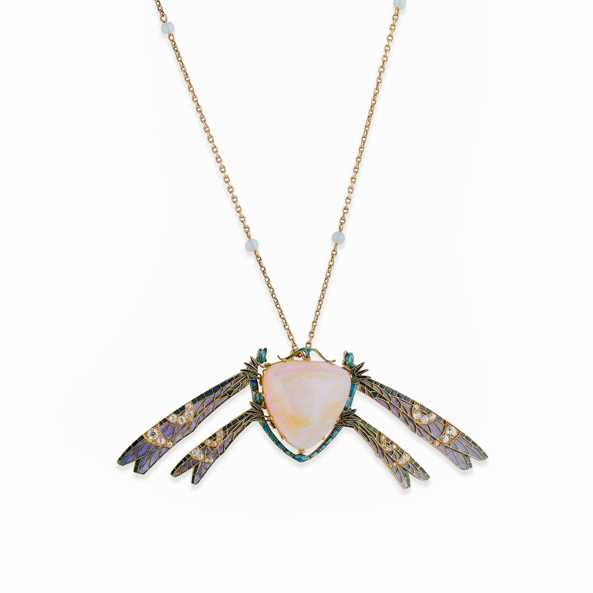 René Lalique "Damselflies" Pendant