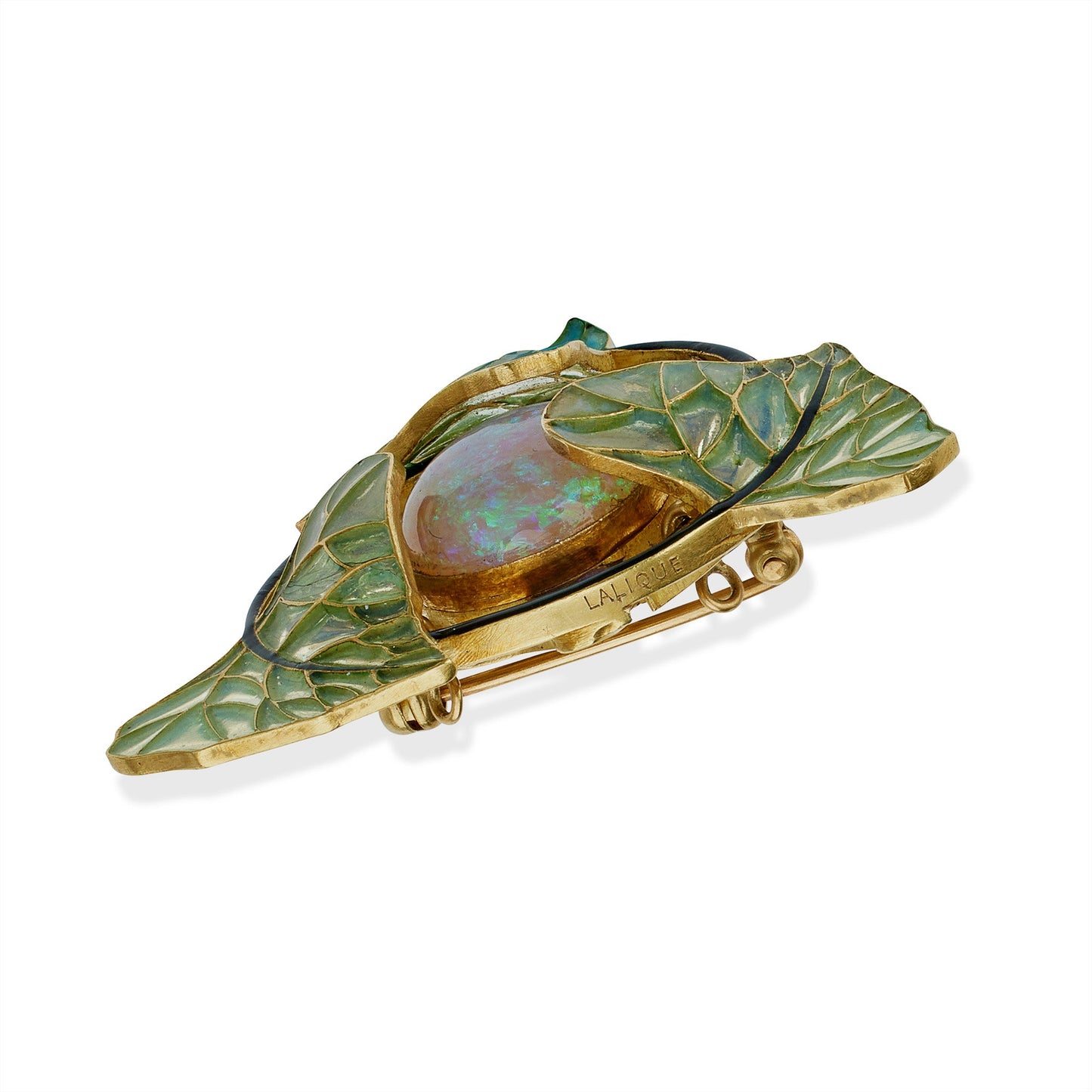 René Lalique "Poplar" Pendant Necklace