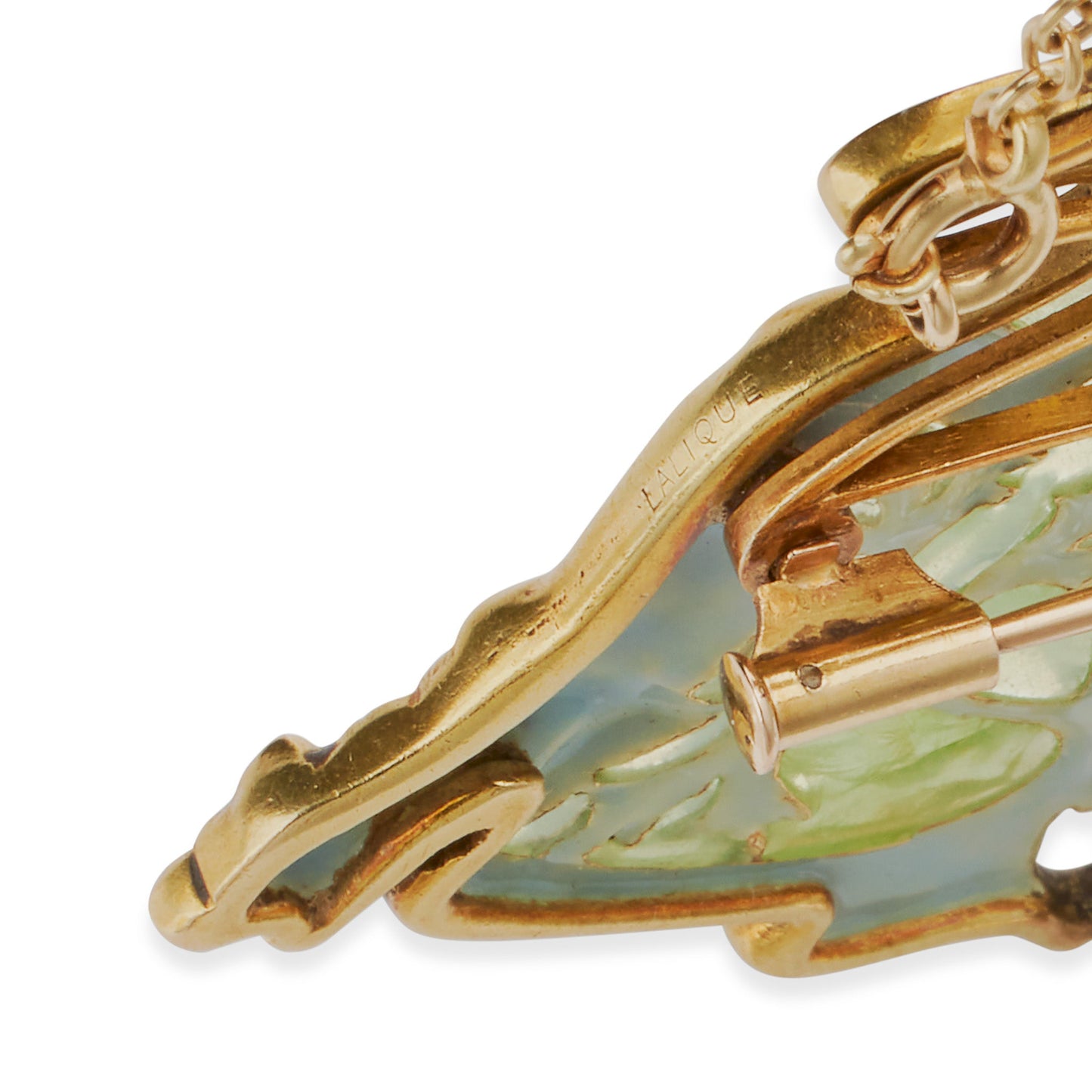 René Lalique "Breton Lion" Pendant Brooch