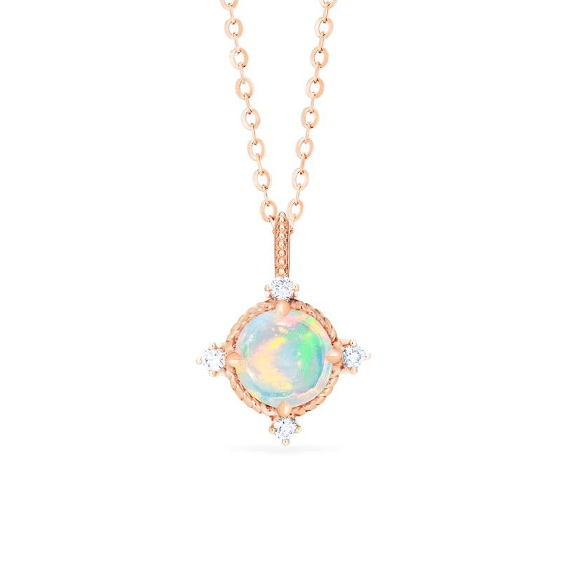 [Stella] Aura of Galaxy Necklace in Australian Opal