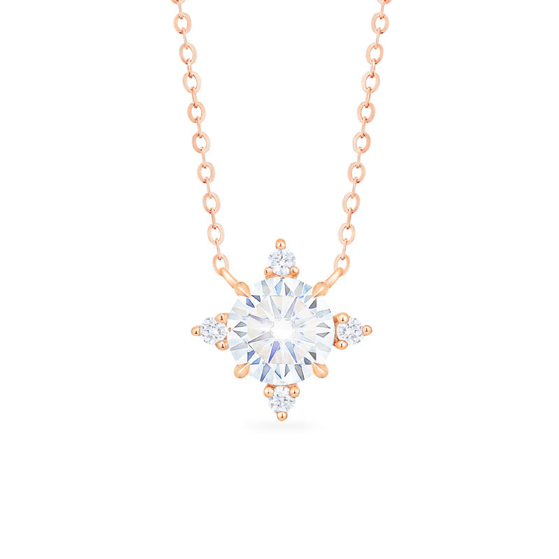 [Polaris] North Star Necklace in Moissanite