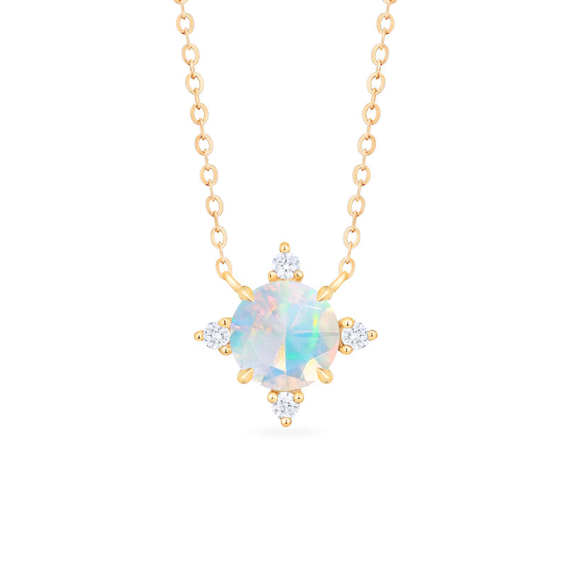 [Polaris] North Star Necklace in Opal
