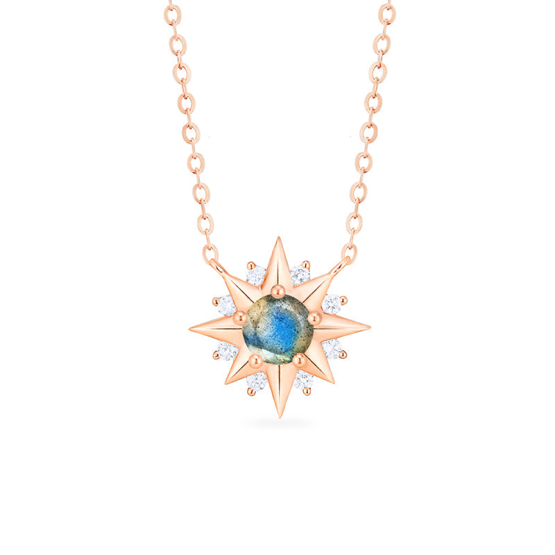 [Astra] Starlight Necklace in Labradorite