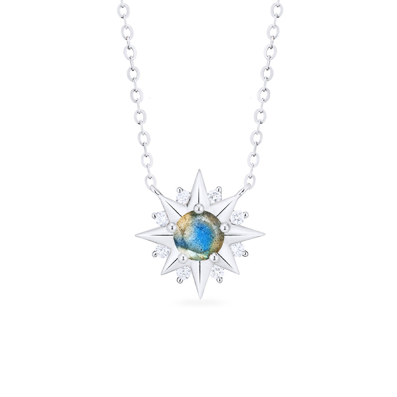 [Astra] Starlight Necklace in Labradorite